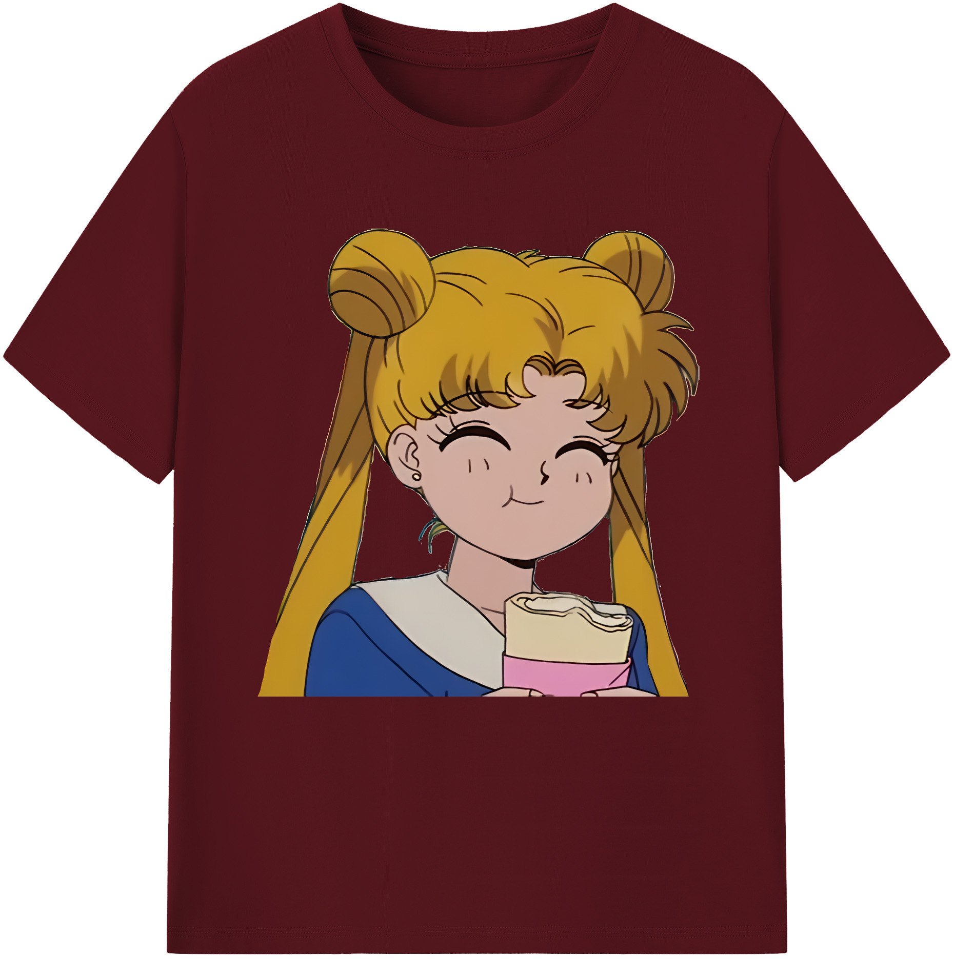 （画像用） 美少女戦士セーラームーン 愛野 美奈子 あいの みなこ Sailor Moon Aino Minako 綿100％半袖Tシャツ（フロントプリント）